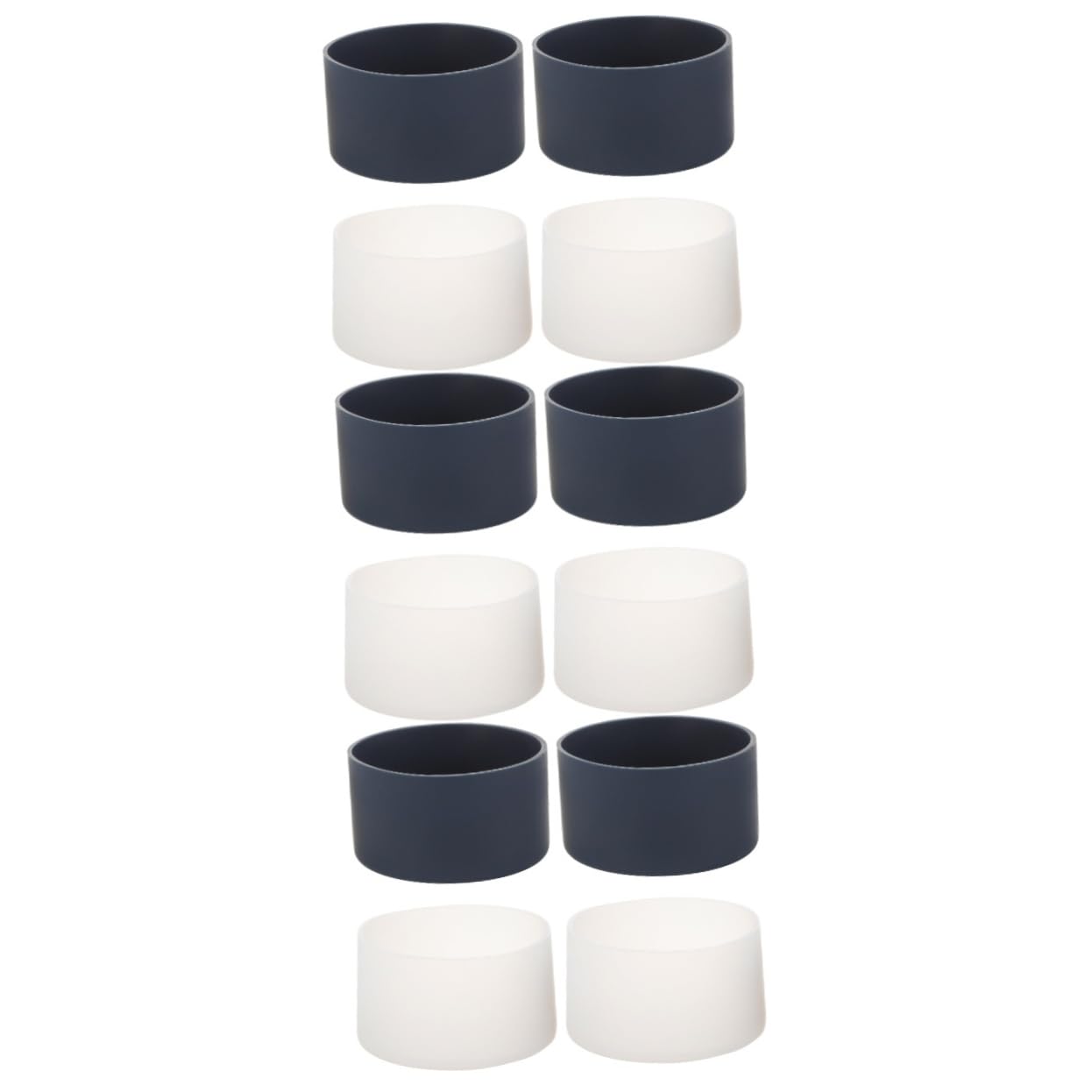 Toyvian Copertura Antiscivolo Silicone per Bottiglie Protettivi per Tazze Adatti Bottiglie Inossidabile E Facili Installare