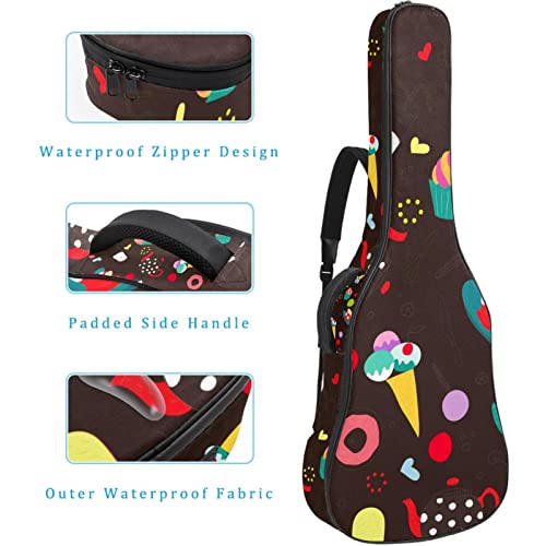 Hondank Housse de protection épaisse en éponge imperméable pour guitare acoustique, électrique, basse, guitare classique… - Les Beatles, Paul McCartney, John Lennon, RIngo Starr, George Harrison Hondank Housse de protection épaisse en éponge imperméable pour guitare acoustique, électrique, basse, guitare classique… – Image 5