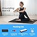 ATE Health Grounding Mat, Grounding Pad with Conductivity Test Pen & 15ft Grounding Cord, Indoor Grounding mat,Grounding Mats for Pain Relief, Relaxation & Stress Relief (24.1x16in)