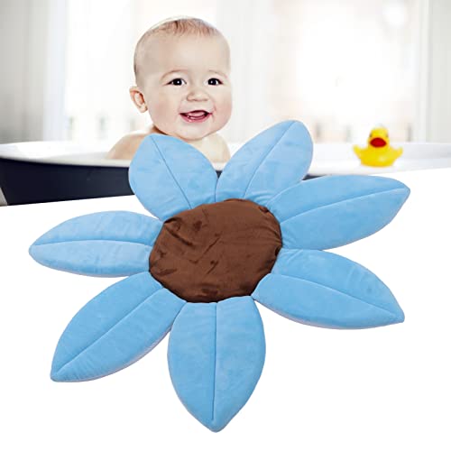 Almofada Girassol Bebê 66 X 2,5 Cm Tapete DobráVel para Banheira RecéM-Nascido Tapete de Apoio de Ca