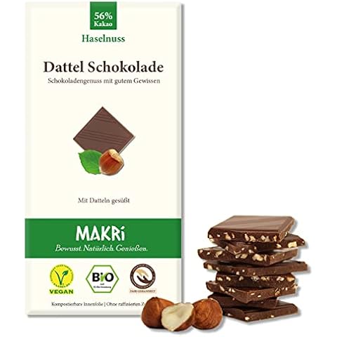 MAKRi® BIO Dattel Schokolade - ohne raffinierten Zucker Cover