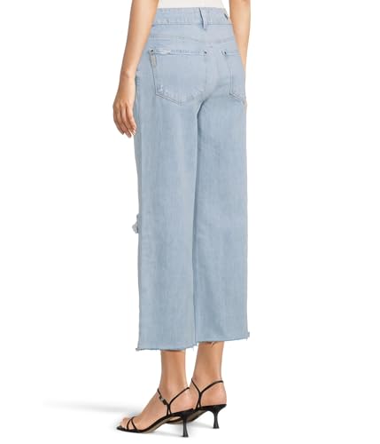 PAIGE Women's Sasha Ankle Raw Hem in Maeve Destructed3