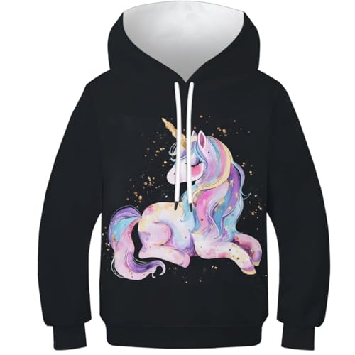 Pull licorne coloré mignon à offrir aux garçons et filles
