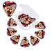 Gingerbread Man Candy print Guitar Picks 12 Pack Personalized Guitar Picks with Storage Box Guitar Accessories for Ukulele Electric Acoustic Guitars Bass