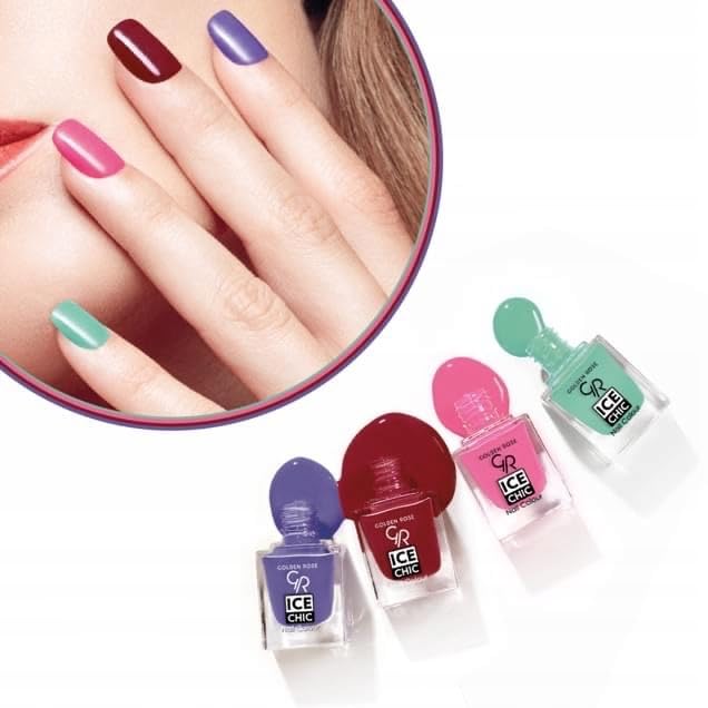 Golden Rose Ice Chic Nail Colour No:52