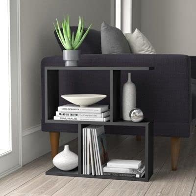 VIBE HEAVEN Modern End Table Tall for Living Room with Storage Rectangle (Brown) 52 cm x 20.8 cm-image-37