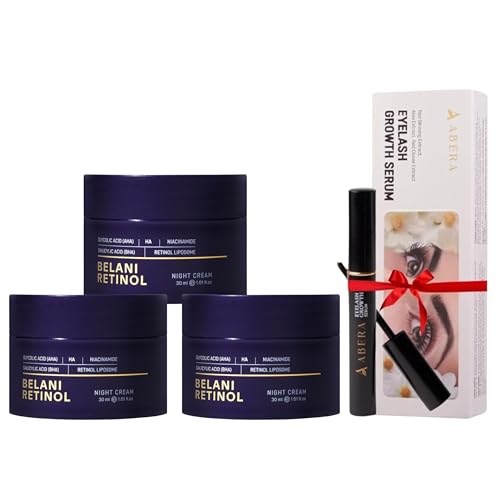 ABERA BELANI Retinol Night Cream For Women, Dark Spot Remover, Melasma Treatment, Reduce Fine Lines,...