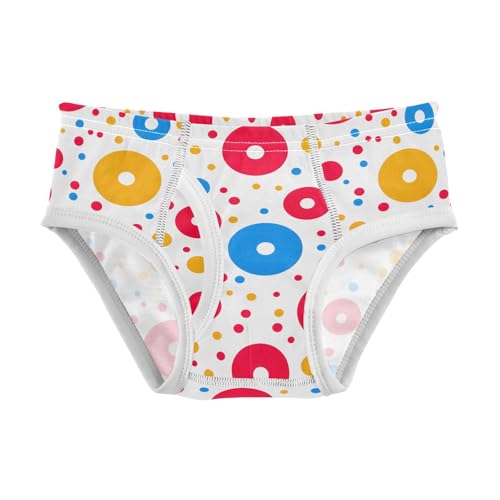 Toddler Boy Underwear Cotton Briefs with Cute Print Soft Breathable Underwear