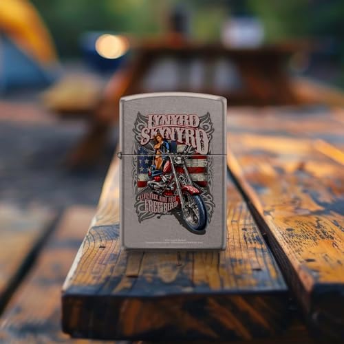 Encendedor Zippo Lynyrd Skynyrd Classic Street Chrome miniatura 5