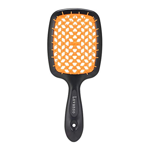 Anself Hair Paddle Brush Anti-Static Detangle Hairbrush Massaging Soft Comb Straightening Hair And Blow-Drying #TOP21