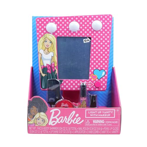 Camarim Infantil Barbie Dream Vanity com Luz - O Sonho das Meninas- BR2593