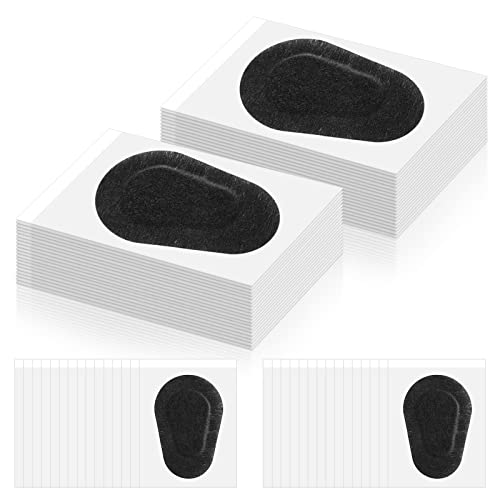 Image of Panitay 40 Pcs Eye Patches for Adults,3 X 2 Inch,Black | Disposable Breathable Medical Bandage, Adhesive Design for Amblyopia Lazy Correction Therapy, Daily Use Patches