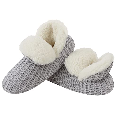 Image of Snoozies Slippers for Women, Warm Fall and Winter Slippers for Women, Cozy Indoor Slippers for Women with Non-Slip Sole