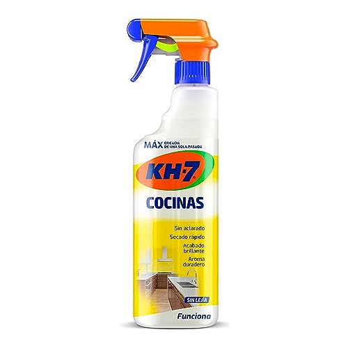 Zas! by KH-7 - Limpiador cocinas sin aclarado - Desengrasante, aroma de mandarina e iris blanco - 500 ml