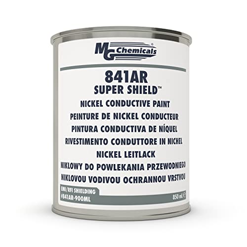 MG Chemicals 841AR Super Shield Nickel Conductive Paint, 850 mL,
