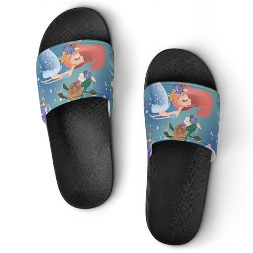 Claquettes femme sirène : glissez vos pieds dans le confort après le bain