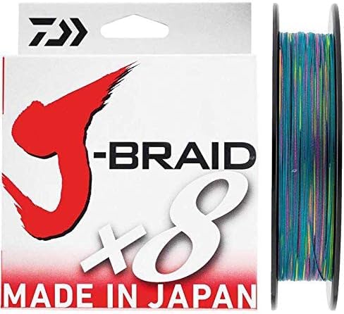 SEA DREAM - TRECCIATO multicolor DAIWA J-BRAID X8 500 MT