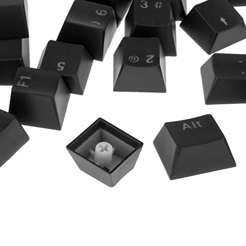 Homyl 108-KeyABS Colorido Translúcido Tampa Da Chave para Substituir Mecânica Keycaps Teclado Person