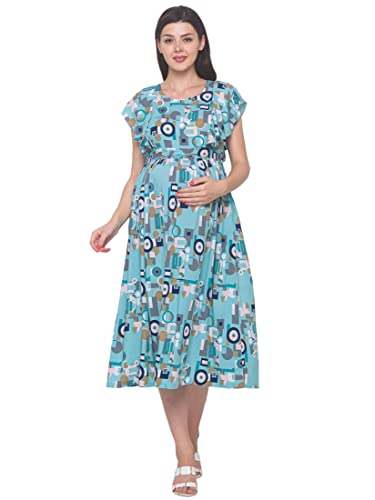 Image of AV2 Women Maternity Feeding Dress | Feeding Kurti | Nursing Dress -5071