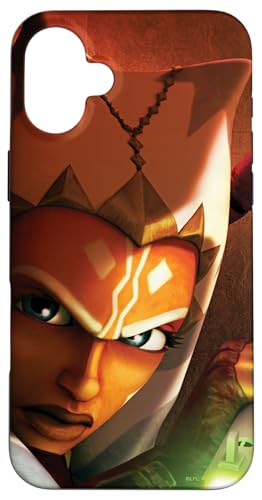 スター・ウォーズ アソーカ タノ パワーオブザギャラクシー ライトセーバー スマホケース iPhone 16 Plus 用