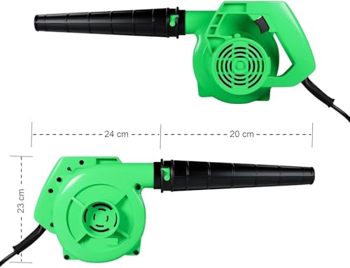 Image of New Air Blower Dust Cleaner 650W 13000 RPM Heavy-Duty Copper Motor Electric Air Blower for Cleaning Dust, Computer, Electronics & Home Appliances with 2 Meter Long Lead