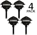 Westgate Lighting LED Pagoda Light - Waterproof Outdoor LED Light - Integrated SMD LED Tower Light Source - Antique Bronze Finish Outdoor Light - Warm White Color Temperature LED Light