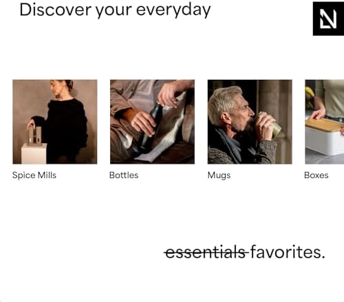 LARS NYSØM Electric Salt and Pepper Grinder Set, USB Rechargeable, Automatic Salt and Pepper Mills, Spice Shakers Refillable with LED Light, Adjustable Coarseness, Ceramic Grinder (Ash Gray) - Image 6