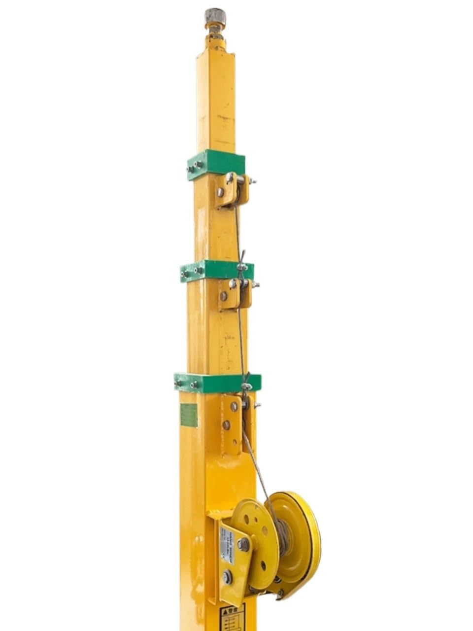 Weigexieo 3 Meters Hand Lift 3-9M Hand Telescopic Lifting Mast For Monitoring Light Communication Crane Tower