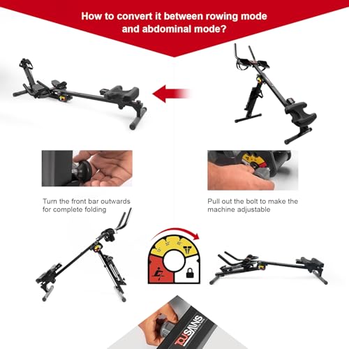 High Performance Magnetic Rowing Machine