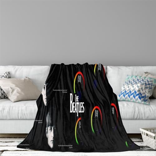 CHEWYZ Couverture en Flanelle imprimée The Beatles,Couverture en Peluche à Motif 3D,Couverture Tendance d’automne,Couverture Douce et pelucheuse pour Enfants,garçons et Adultes (100x130cm) - Les Beatles, Paul McCartney, John Lennon, RIngo Starr, George Harrison CHEWYZ Couverture en Flanelle imprimée The Beatles,Couverture en Peluche à Motif 3D,Couverture Tendance d'automne,Couverture Douce et pelucheuse pour Enfants,garçons et Adultes (100x130cm) – Image 8