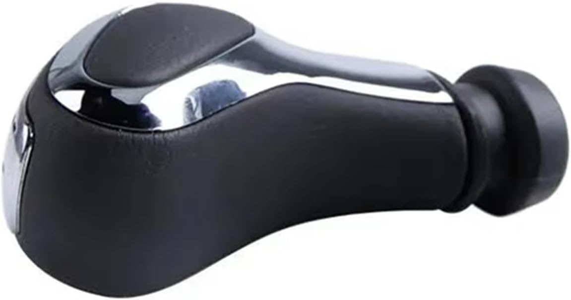 Shift Lever Stick Replacement for Peugeot 106 107 206 207 306 307 308 3008 406 5008 605 807 Car 5 Speed Gear Stick Shifter Lever Head Gear Shift Knob(Plastic and Adapter)(PU and Adapter)