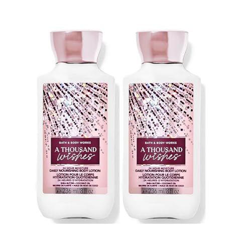 Bath-and-Body-Works-A-Thousand-Wishes-Super-Smooth-Body-Lotion-Sets-Gift-For-Women-8-Oz-2-Pack-A-Thousand-Wishes