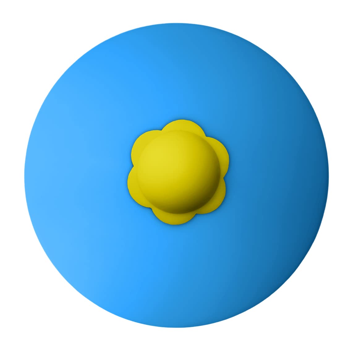 Sovrapposizione in plastica per Trave Tonda Ø 120 mm, Copripalo di plastica per palo Rotondo,Solido, Sicuro, Parco Giochi, Bambini, Colore - Blu