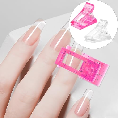Clips para uñas 12 piezas para manicura y salón miniatura 7