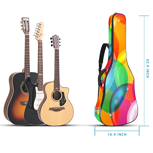Housse étanche pour guitare acoustique avec double bandoulière et poche Motif ciel Violet, Multicolore 08, 42.9×16.9×4.7… - Les Beatles, Paul McCartney, John Lennon, RIngo Starr, George Harrison Housse étanche pour guitare acoustique avec double bandoulière et poche Motif ciel Violet, Multicolore 08, 42.9x16.9x4.7… – Image 6