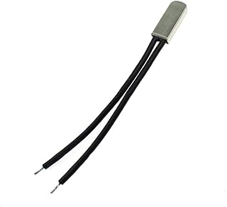 Reland Sun 5Pcs KSD9700 Normally closed 30-160 degree 5A 250V NC temperature control switch metal case (40 degree)