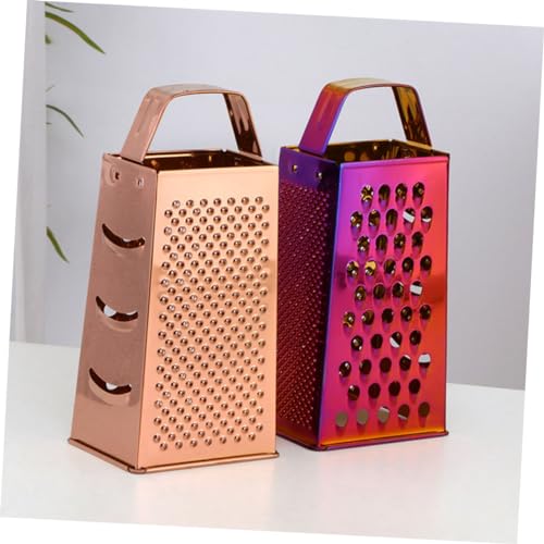 Rallador portátil de queso con manivela y contenedor miniatura 5