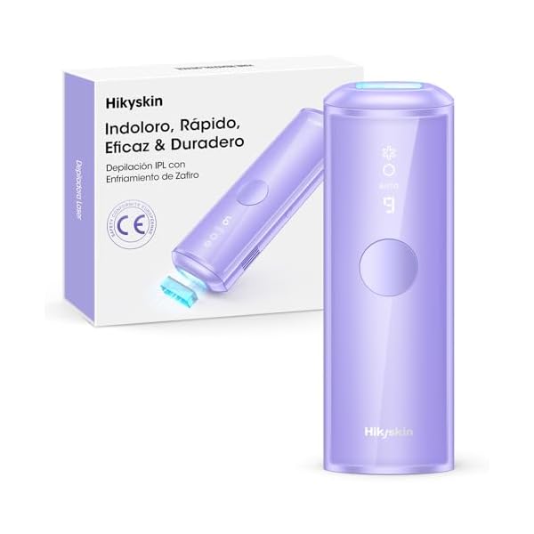 Hikyskin Depiladora Laser Hielo Zafiro - 10 Minutos de Depilación de Cuerpo Completo, 9 Niveles y 21J, Depiladora Luz Pulsada Indolora para Mujeres, Hombres, Bikini, Cara, Cuerpo, Azul 12 41TzM6TlMmL. SS600 - Hikyskin Depiladora Laser Hielo Zafiro - 10 Minutos de Depilación de Cuerpo Completo, 9 Niveles y 21J, Depiladora Luz Pulsada Indolora para Mujeres, Hombres, Bikini, Cara, Cuerpo, Azul