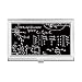 Matrix Mathematical Formulas Science Calculus Business Card Holder Case Pocket Box Wallet
