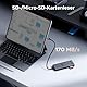 UGREEN Revodok Pro 10Gbps USB C Hub, USB C Adapter mit HDMI 4K@60Hz, Docking Station mit USB-A 3.2, 2*USB-C 3.2, SD/TF Kartenleser, PD 100W Kompatibel mit MacBook, Surface, iPad Pro und mehr