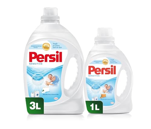 Persil Sensitive & Baby Liquid Laundry Detergent 3+1 Litres