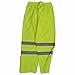 Petra Roc LPP-CE-L Rain Pants Waterproof ANSI/ISEA 107 Class E, Drawstring, Lime, L