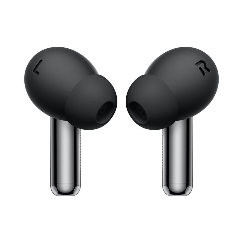 Image of Earbuds for One-Plus 2 / Two Mobile Earbuds with Mic 2r, 12.4mm Drivers, Playback:Upto 48hr case,4-Mic Design, IP55 Rating, TWS Ear Buds with mic (54 Hours Case,OPBD3R57)