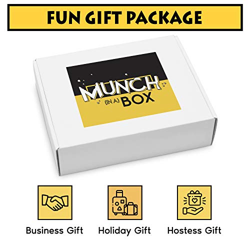 Munch In A Box Snack Care Package - Assorted Nuts And Dried Fruit Gift Box - Delicious Healthy Snacks For Office, Dorm, Home - Party And Holiday Gift Boxes - Variety Of 12 Snacks #TOP2