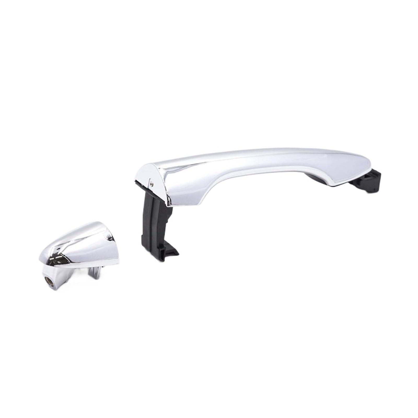 Fncvtm Rear Left Sliding Exterior Handle For Hyundai For Tucson Ix35 2010-2015 Chrome Door Handles Outer Outside Exterior Handle 82651-2S020 82652-20720 82662-2S020(Rear Left)