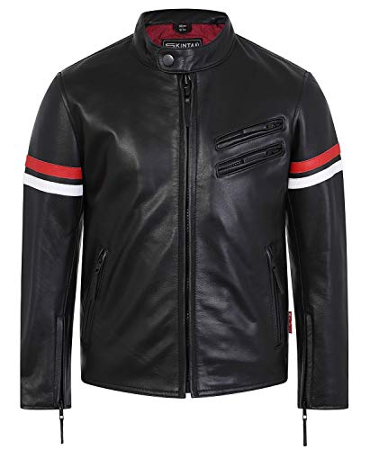 Skintan garçon Veste de Moto en Cuir - Kane
