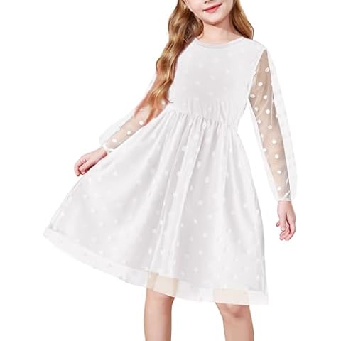 Arshiner Girls Polka Dot Dress Cover