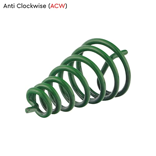 Image of Vastu Green Cone Anti-clockwise Spring for East Used to Enhance the Energy of Air Element |Size- 1.5Inch Approx (Pack of 9)