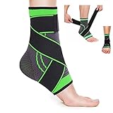 Knöchelschutz beim Sport. Unsere Sprunggelenkbandage kann Häufig zum Gehen, Laufen, Tanzen, Radfahren, Yoga, Fußball, Basketball, Tennis usw.Durch sanfte Kompression kann die Knöchelbandage Sprunggelenk und Muskulatur entlasten und schmerzhafte Fehlbewegungen vermeiden.