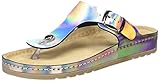 flip flops damen silber Low-top Rohde Damen Riesa Zehentrenner, Silber (89 Silber), 37 EU